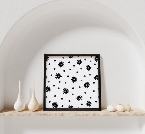 Daisy Pattern | Wood Sign - WilliamRaeDesigns