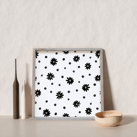 Daisy Pattern | Wood Sign - WilliamRaeDesigns