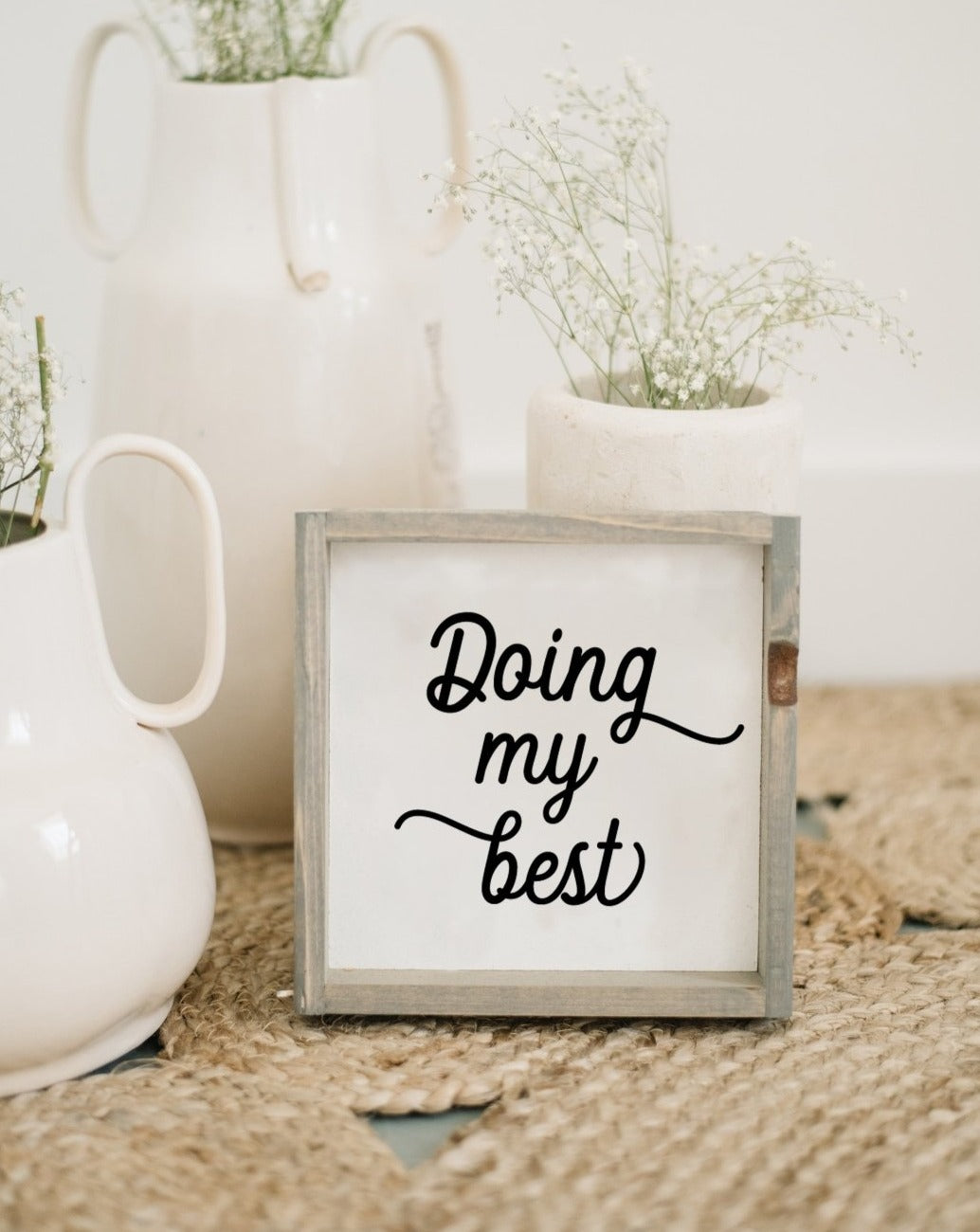 Doing My Best | Wood Sign - WilliamRaeDesigns