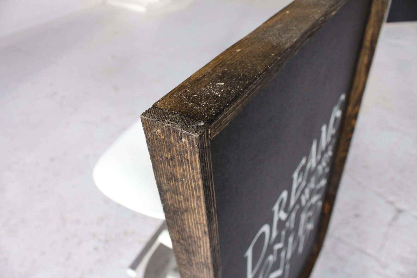 Dreams Don't Work Unless You Do farmhouse signs, rustic signs, joanna gaines style signs, farmhouse decor, Farmhouse style