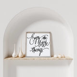 WilliamRaeDesigns Classic Gray Enjoy the Little Things | Wood Sign