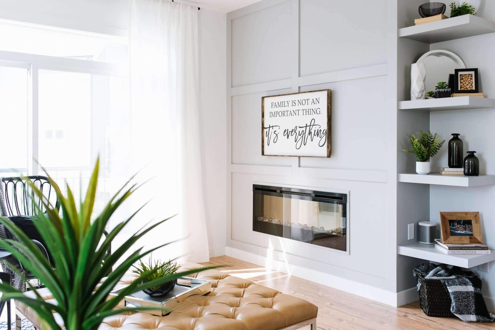 Family is Not an Important Thing | Wood Sign farmhouse signs, rustic signs, joanna gaines style signs, farmhouse decor, Farmhouse style