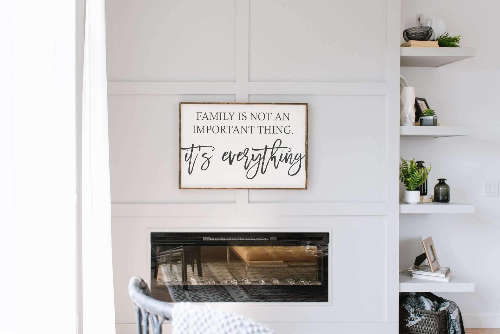 Family is Not an Important Thing | Wood Sign farmhouse signs, rustic signs, joanna gaines style signs, farmhouse decor, Farmhouse style
