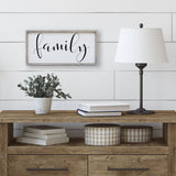 WilliamRaeDesigns White / Classic Gray Family | Wood Sign
