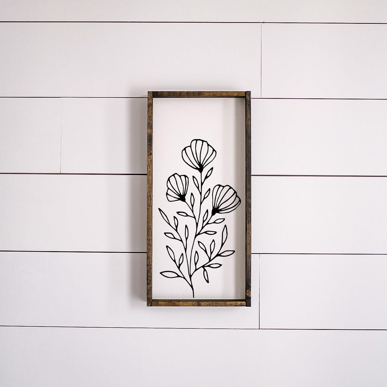 Flower Bouquet | Wood Sign - WilliamRaeDesigns