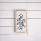 Flower Bouquet | Wood Sign - WilliamRaeDesigns