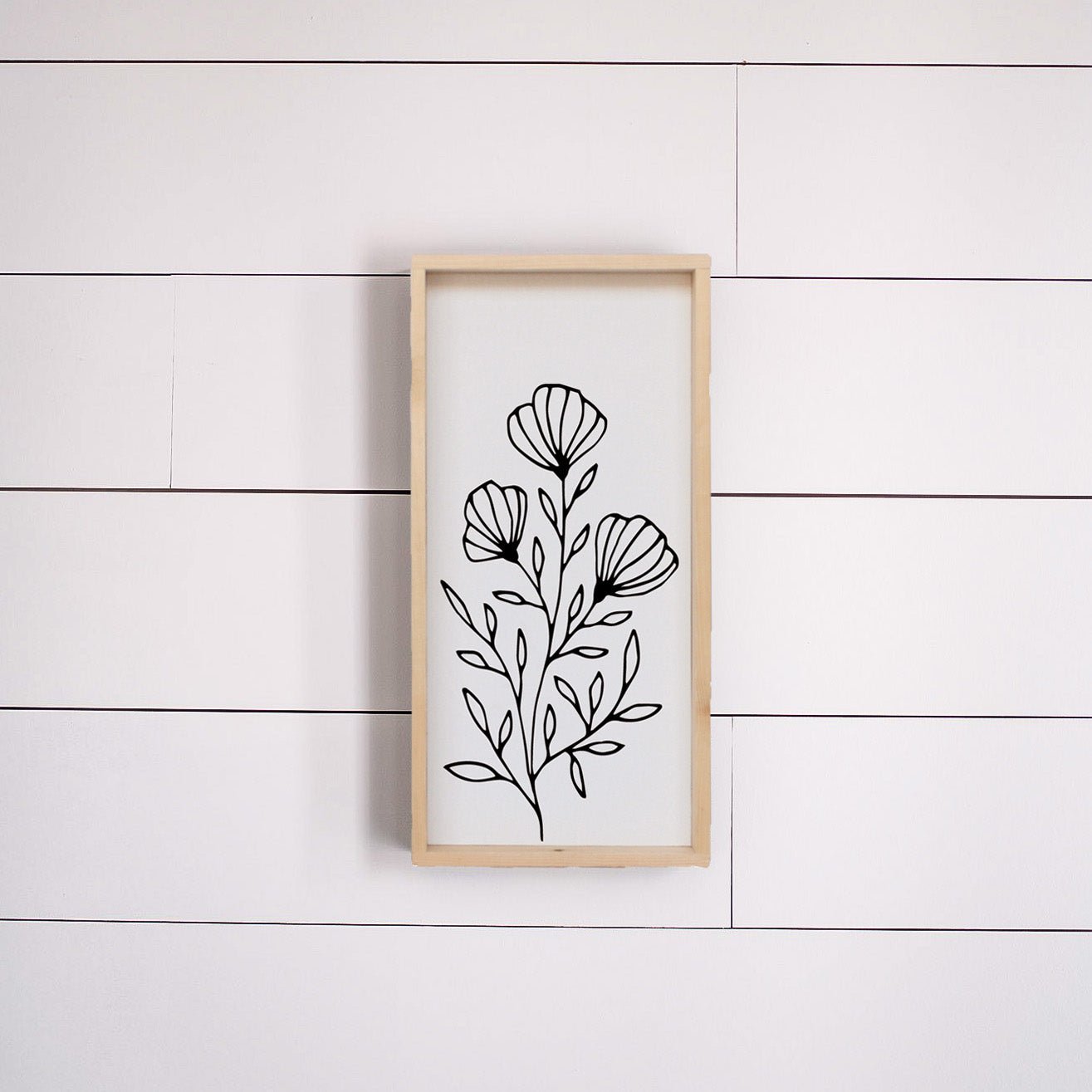 Flower Bouquet | Wood Sign - WilliamRaeDesigns