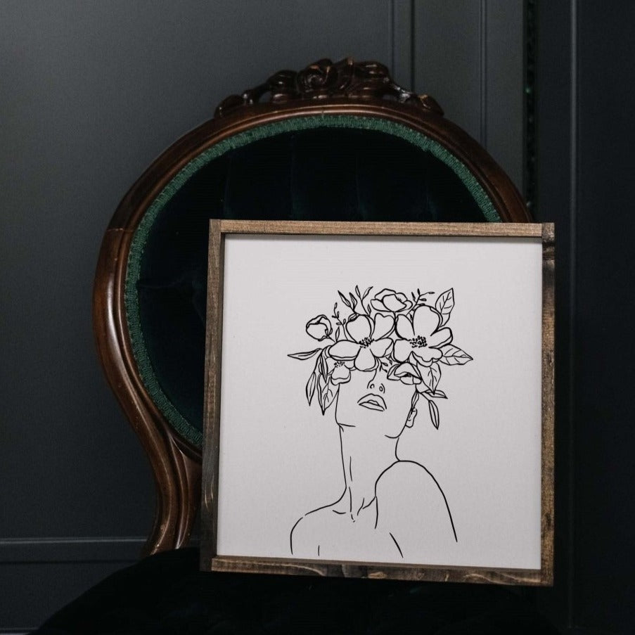 Flower Girl Beth | Wood Sign - WilliamRaeDesigns