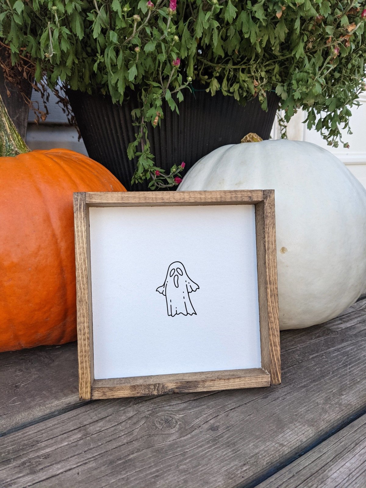 WilliamRaeDesigns Ghost Mini Wood Sign