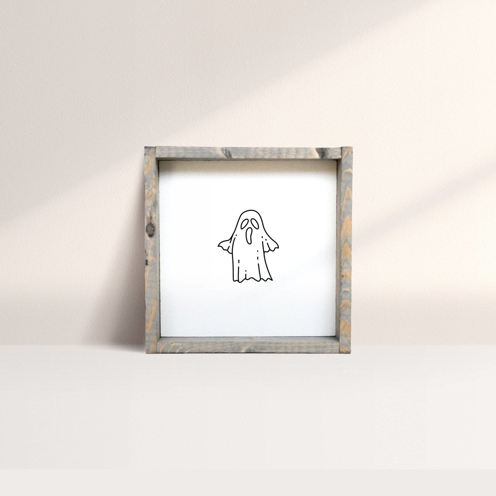 WilliamRaeDesigns Classic Gray Ghost Mini Wood Sign