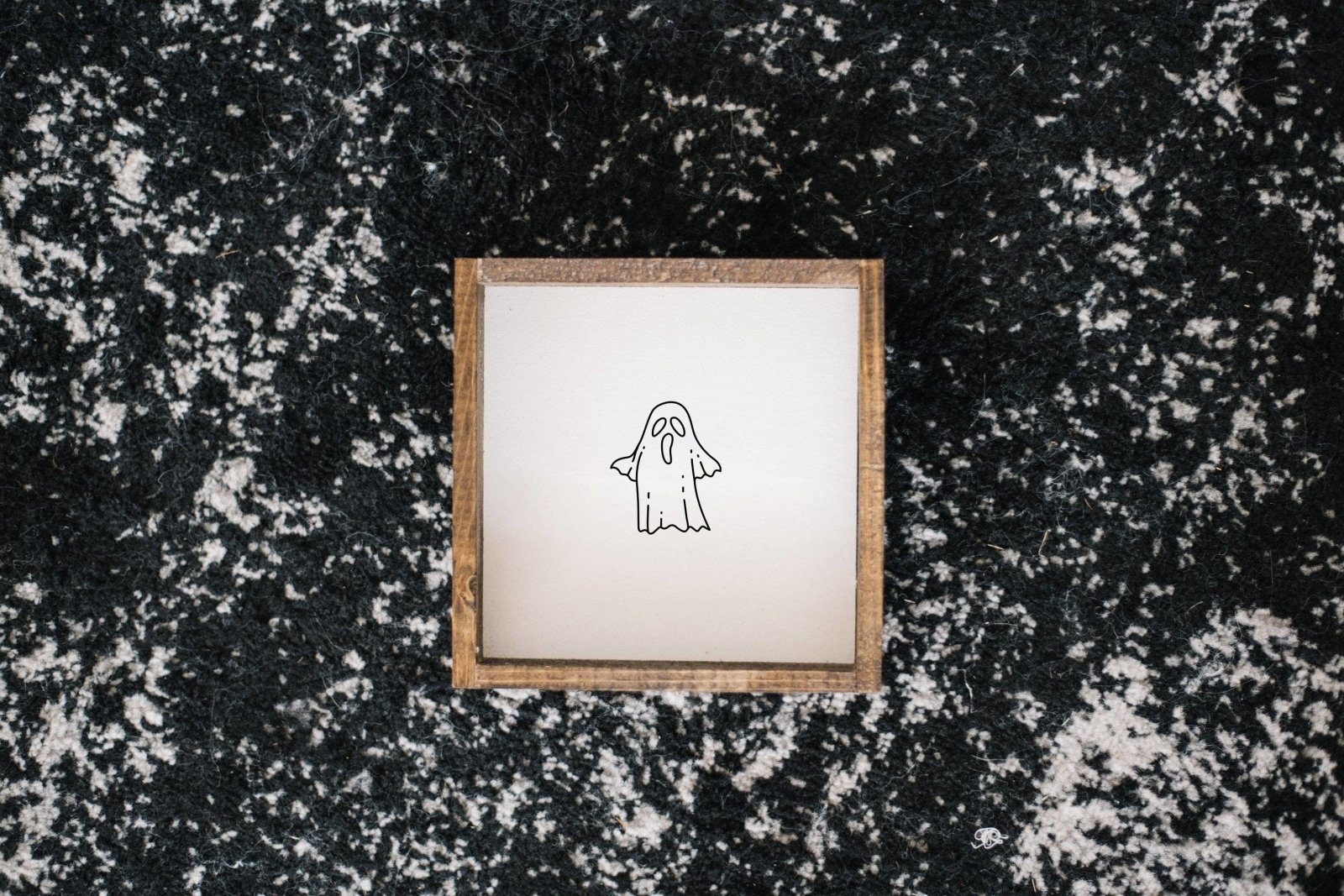 WilliamRaeDesigns Ghost Mini Wood Sign