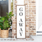 Go Away Wood Sign - WilliamRaeDesigns