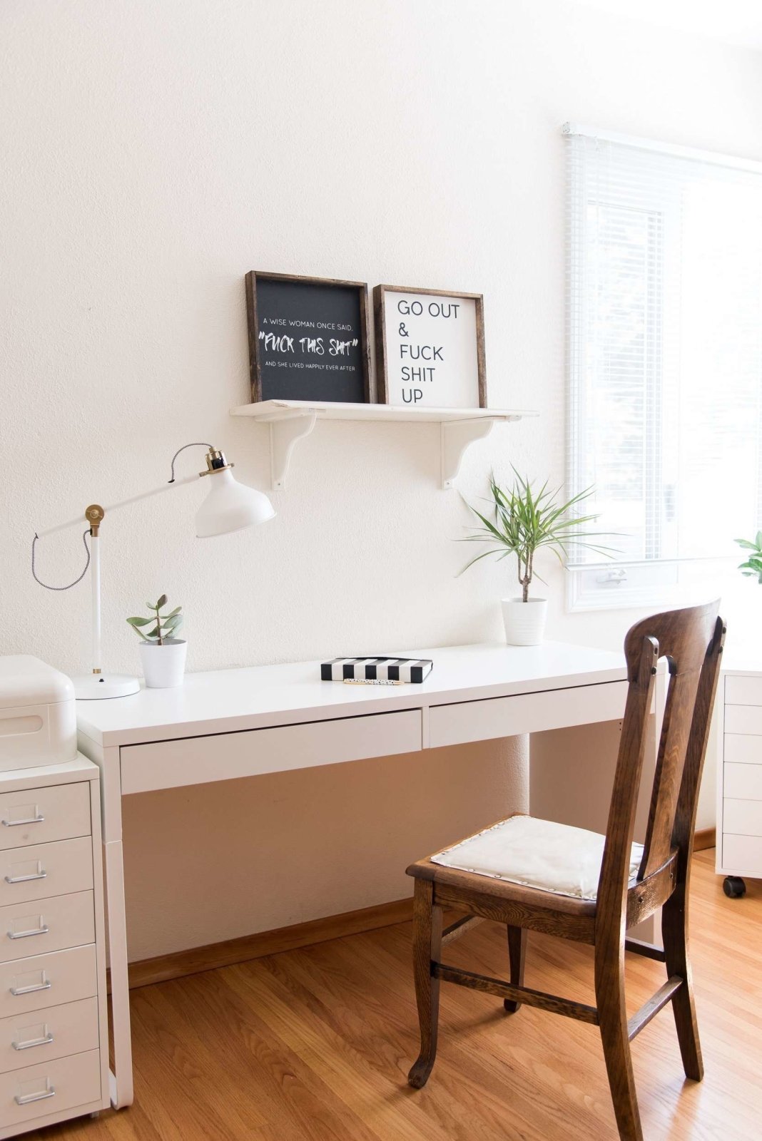 Go Out & Fuck Shit Up | Wood Sign farmhouse signs, rustic signs, joanna gaines style signs, farmhouse decor, Farmhouse style