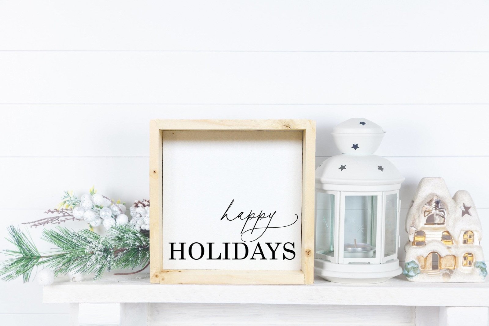 WilliamRaeDesigns Happy Holidays |  Wood Sign