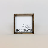 WilliamRaeDesigns Happy Holidays |  Wood Sign