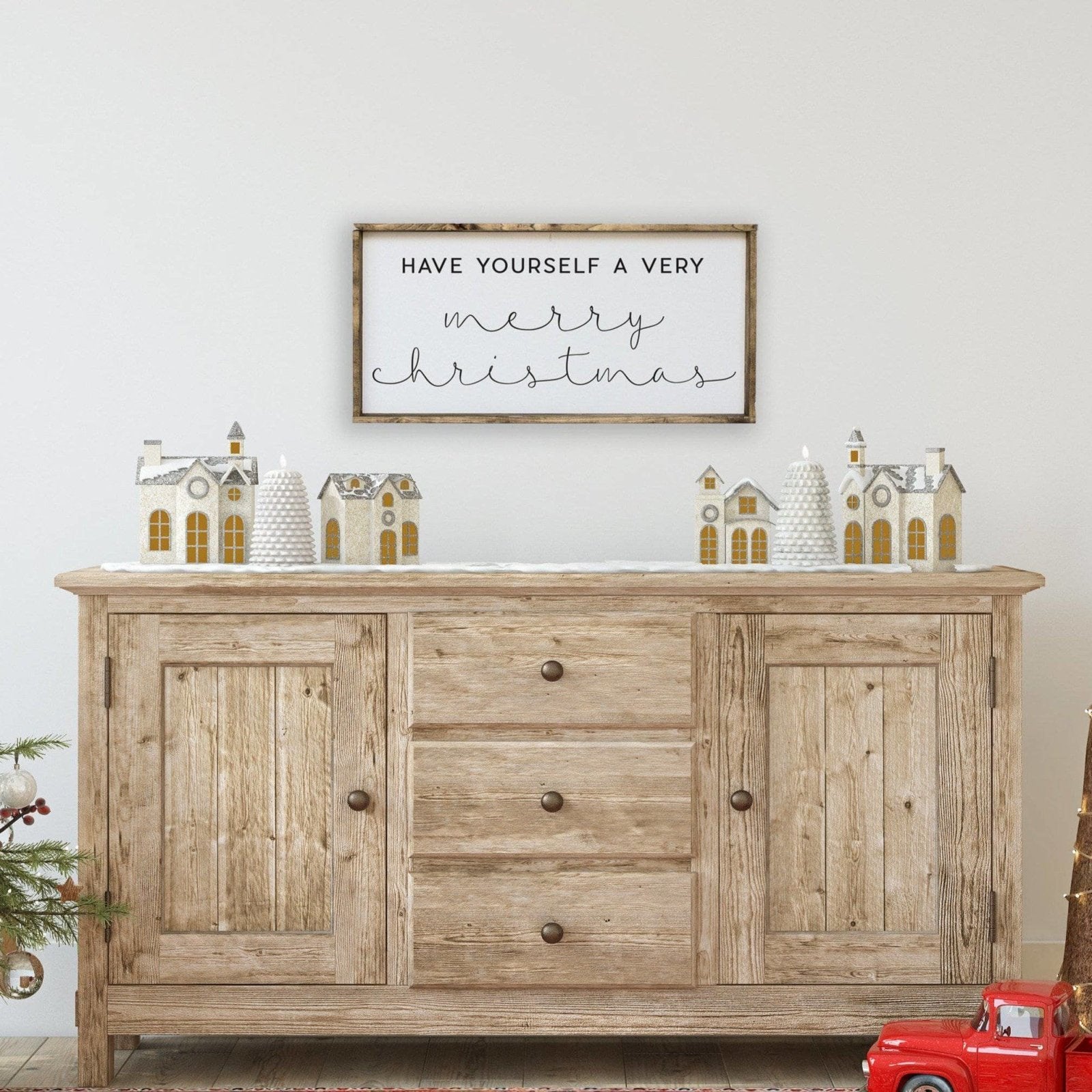 WilliamRaeDesigns Dark Walnut Have Yourself A Very Merry Christmas |  Wood Sign