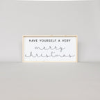 WilliamRaeDesigns Natural Have Yourself A Very Merry Christmas |  Wood Sign