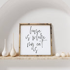 WilliamRaeDesigns Dark Walnut Home is Where My Cat is | Wood Sign