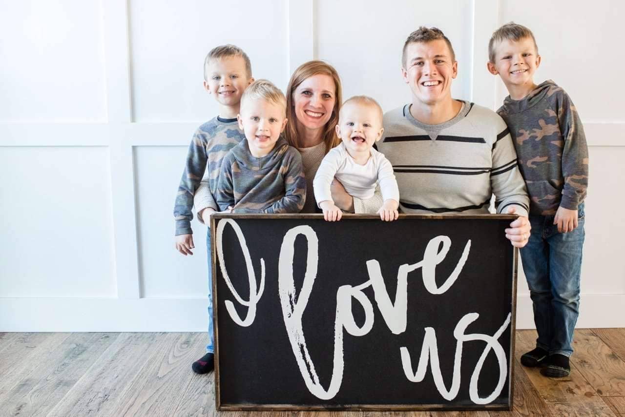 WilliamRaeDesigns I Love Us | Wood Sign