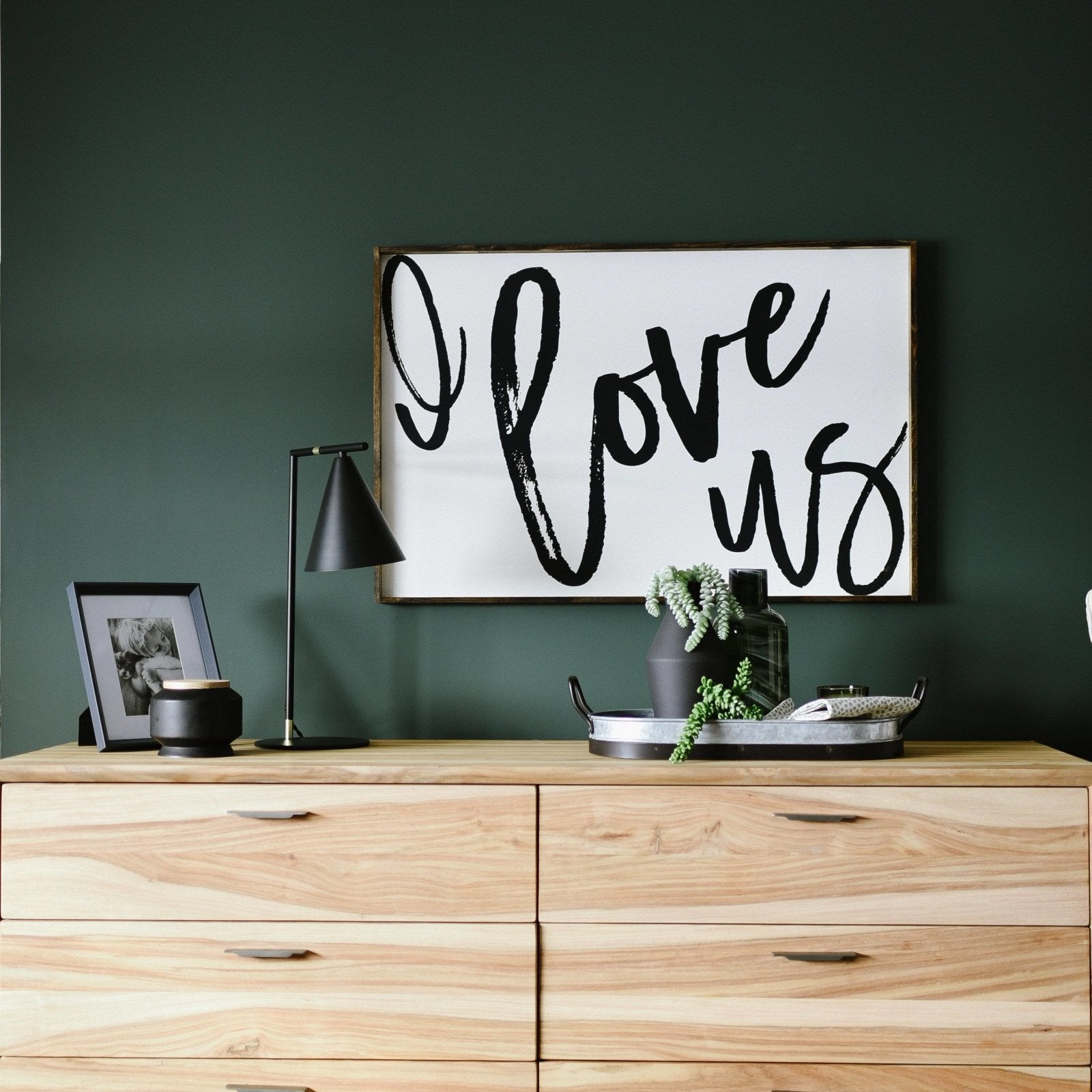 WilliamRaeDesigns I Love Us | Wood Sign