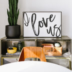 WilliamRaeDesigns I Love Us | Wood Sign