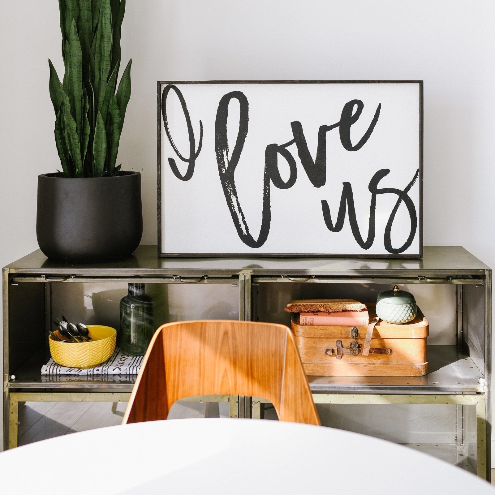 WilliamRaeDesigns I Love Us | Wood Sign