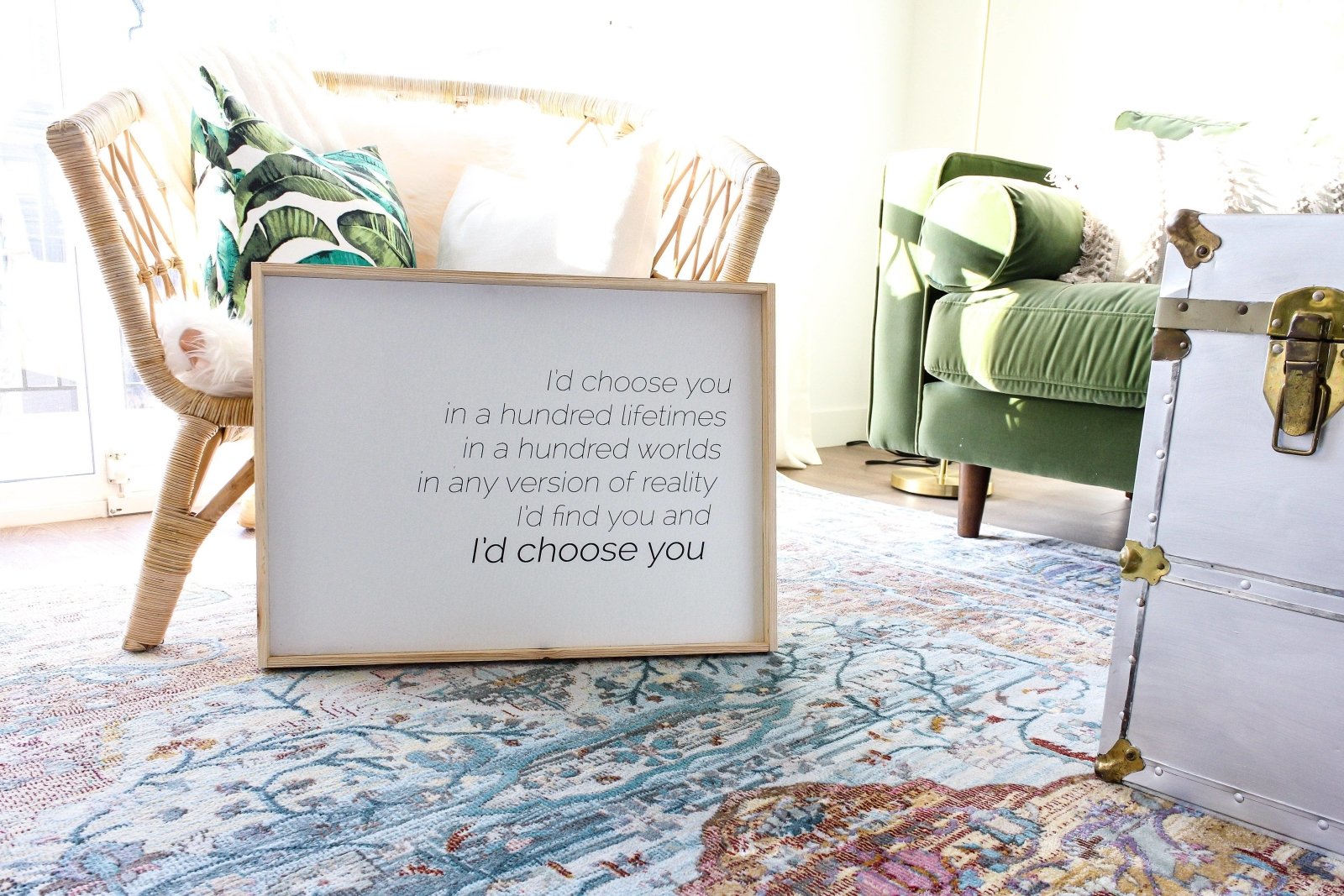 I'd Choose You farmhouse signs, rustic signs, joanna gaines style signs, farmhouse decor, Farmhouse style