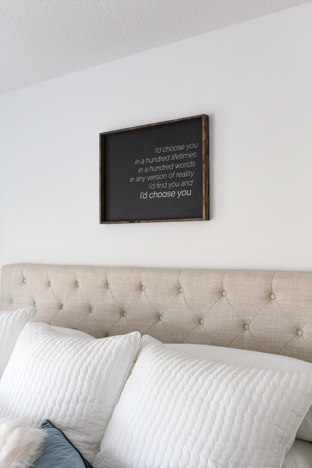 I'd Choose You farmhouse signs, rustic signs, joanna gaines style signs, farmhouse decor, Farmhouse style