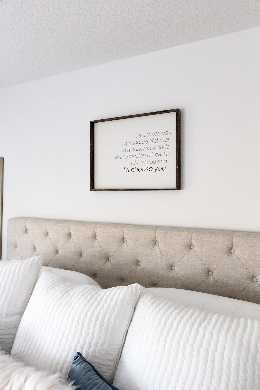 I'd Choose You farmhouse signs, rustic signs, joanna gaines style signs, farmhouse decor, Farmhouse style