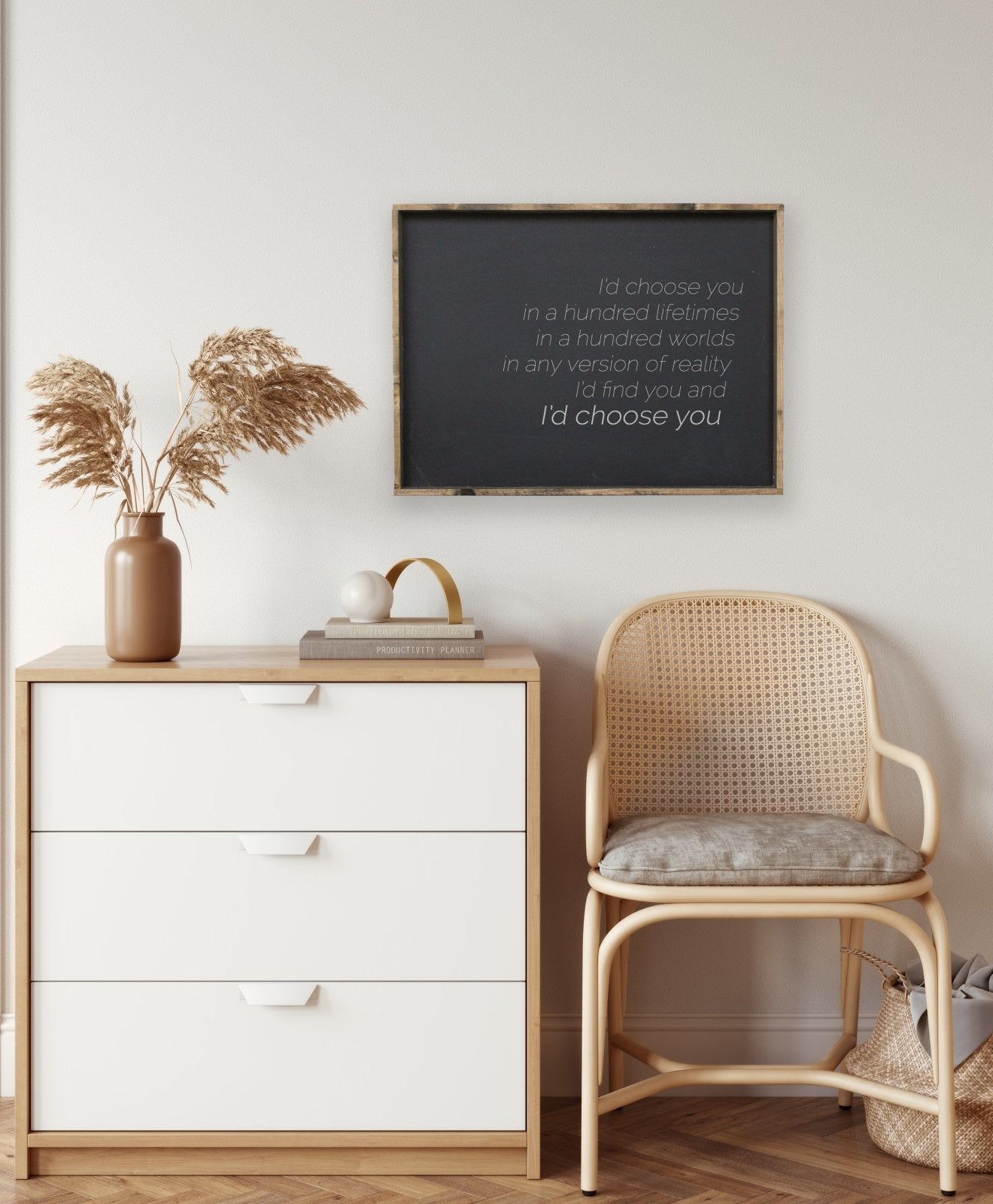 I'd Choose You | Wood Sign - WilliamRaeDesigns