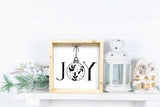 WilliamRaeDesigns Natural Joy Ornament | Wood Sign