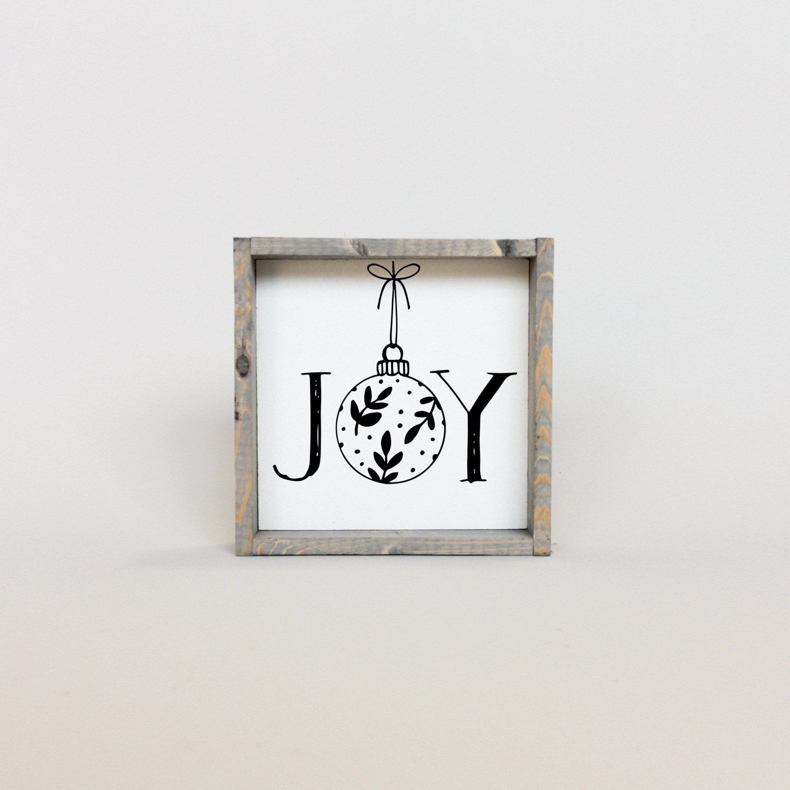 WilliamRaeDesigns Classic Gray Joy Mini |  Wood Sign