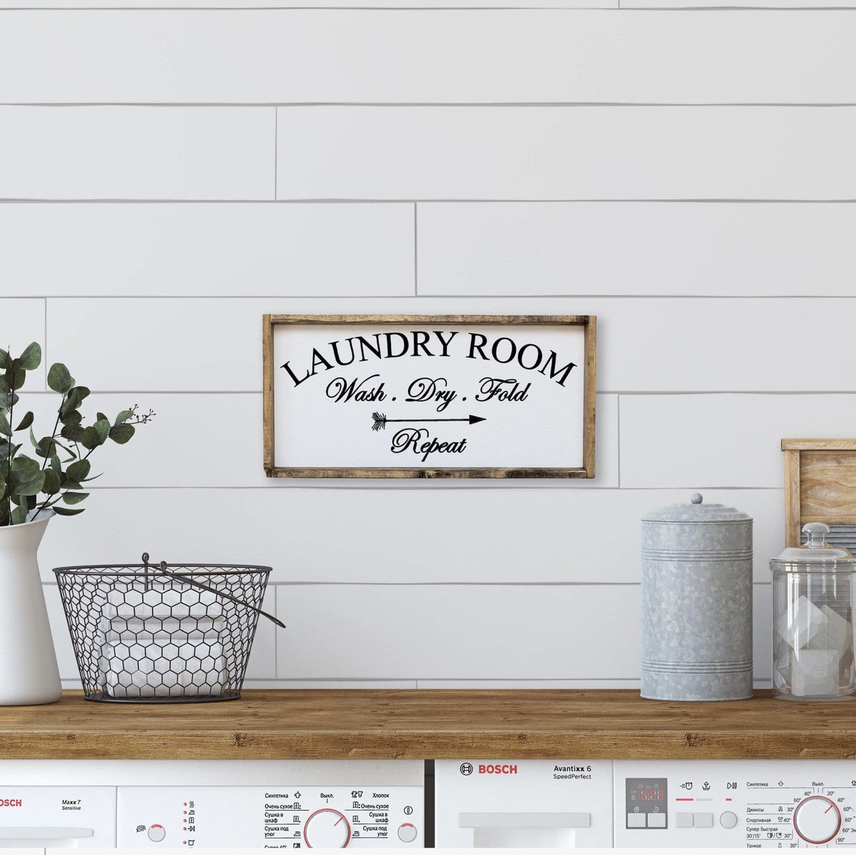 Laundry Room Wood Sign - WilliamRaeDesigns
