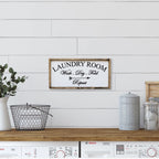 Laundry Room | Wood Sign - WilliamRaeDesigns