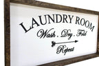 Laundry Room | Wood Sign - WilliamRaeDesigns