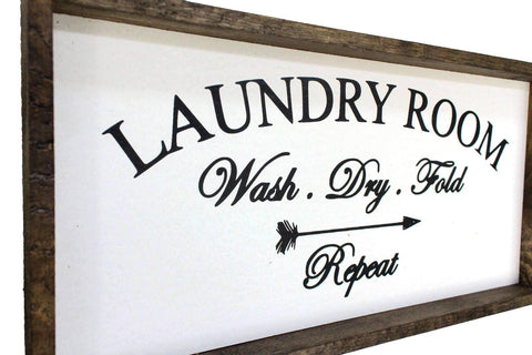 Laundry Room | Wood Sign - WilliamRaeDesigns