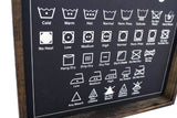 Laundry Symbols | Wood Sign - WilliamRaeDesigns