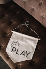 Let's Play Canvas Banner - WilliamRaeDesigns