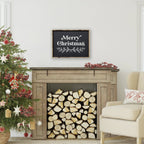 Merry Christmas (18"x24") | Wood Sign - WilliamRaeDesigns