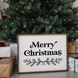 Merry Christmas (18"x24") | Wood Sign - WilliamRaeDesigns