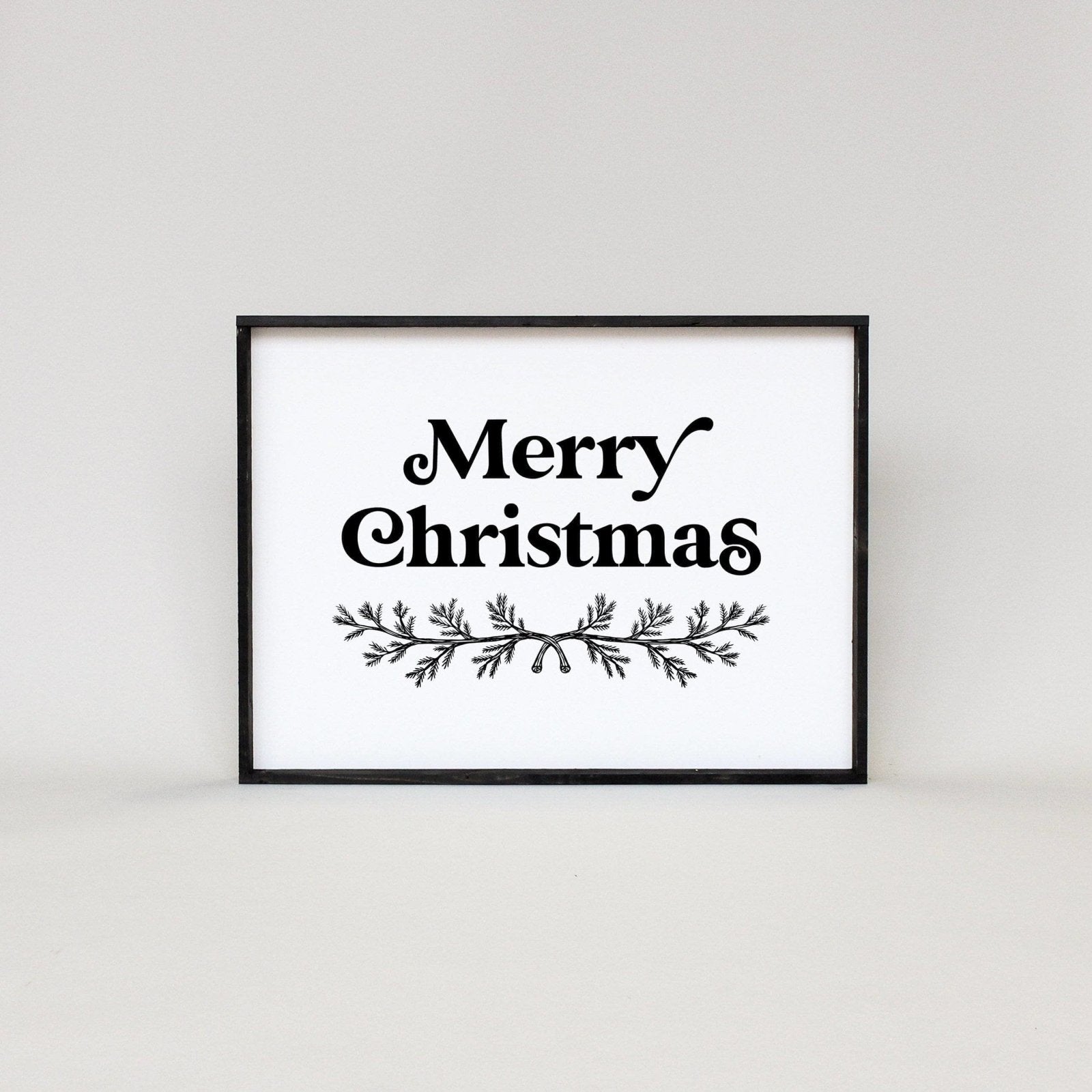 Merry Christmas (18"x24") | Wood Sign - WilliamRaeDesigns