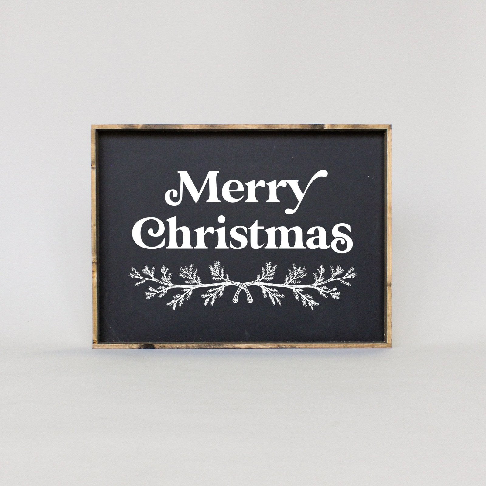 Merry Christmas (18"x24") | Wood Sign - WilliamRaeDesigns