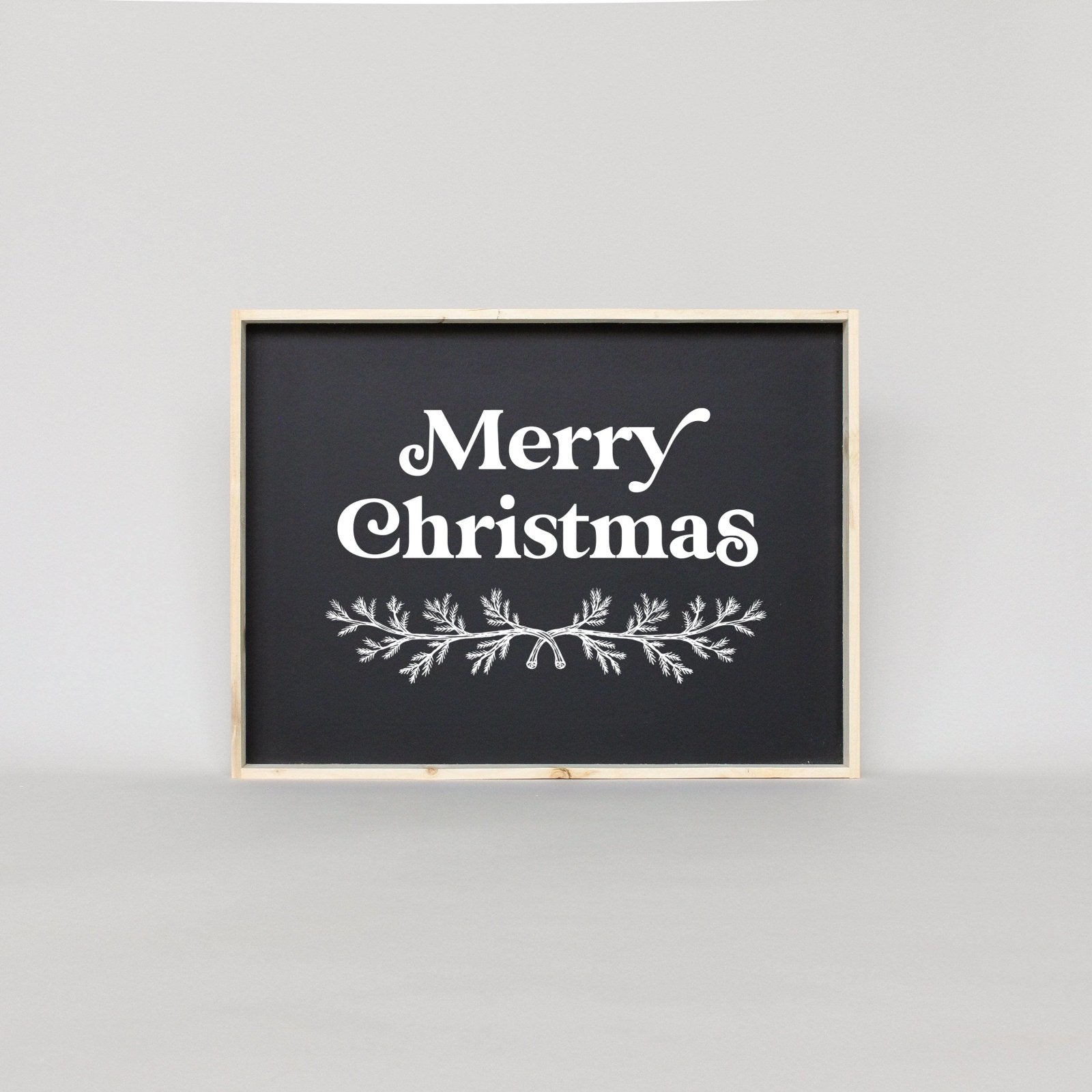 Merry Christmas (18"x24") | Wood Sign - WilliamRaeDesigns
