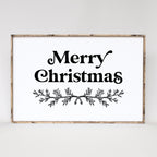 Merry Christmas Large | Wood Sign - WilliamRaeDesigns