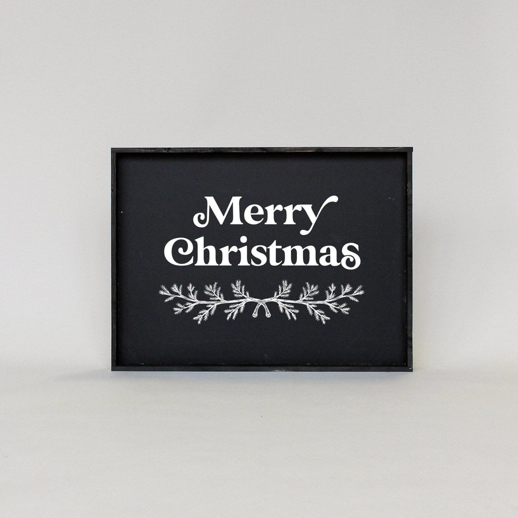 Merry Christmas Large | Wood Sign - WilliamRaeDesigns