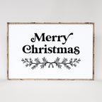 Merry Christmas Large | Wood Sign - WilliamRaeDesigns