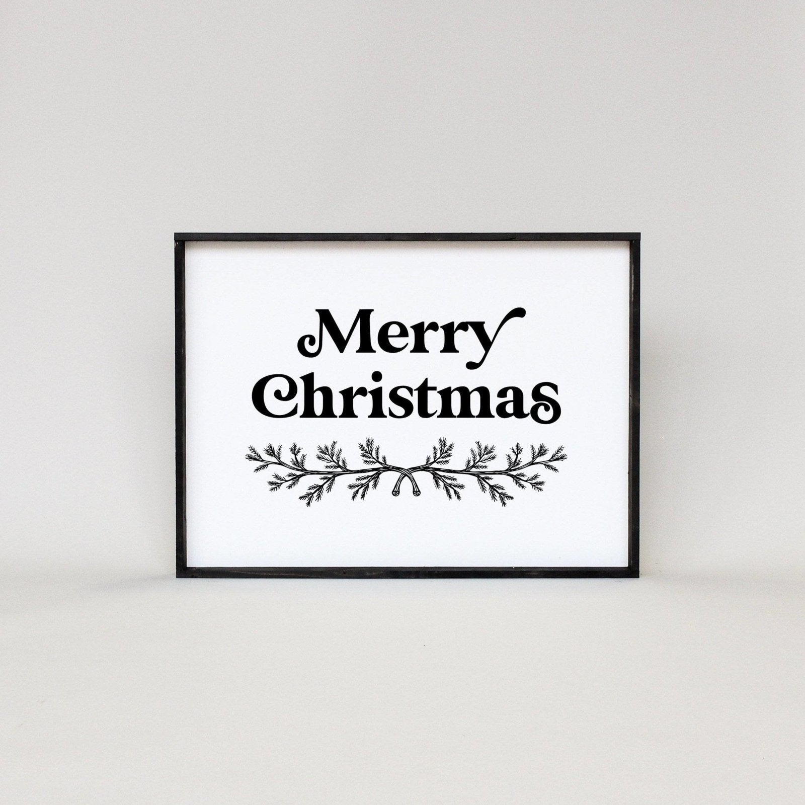 Merry Christmas Large | Wood Sign - WilliamRaeDesigns
