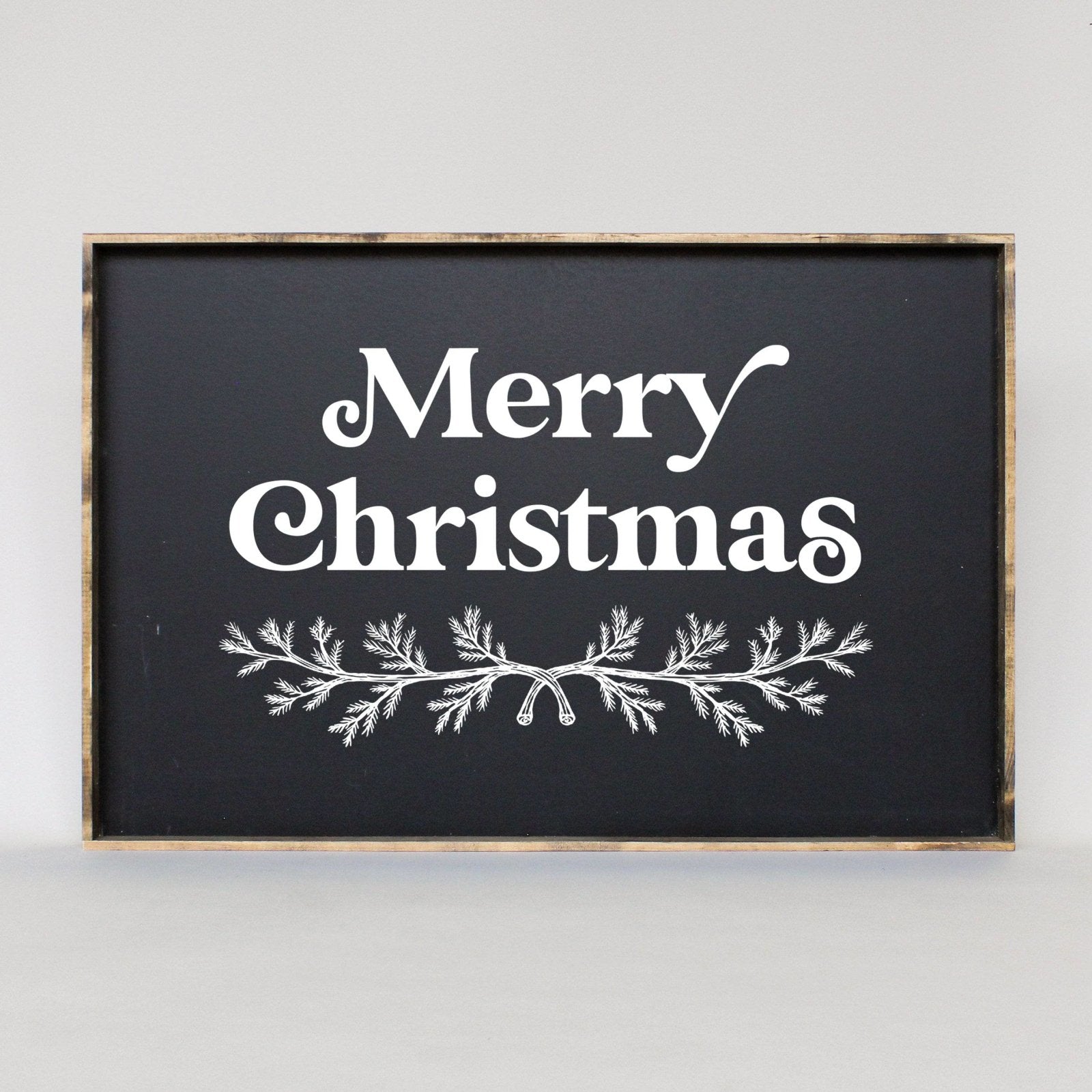Merry Christmas Large | Wood Sign - WilliamRaeDesigns
