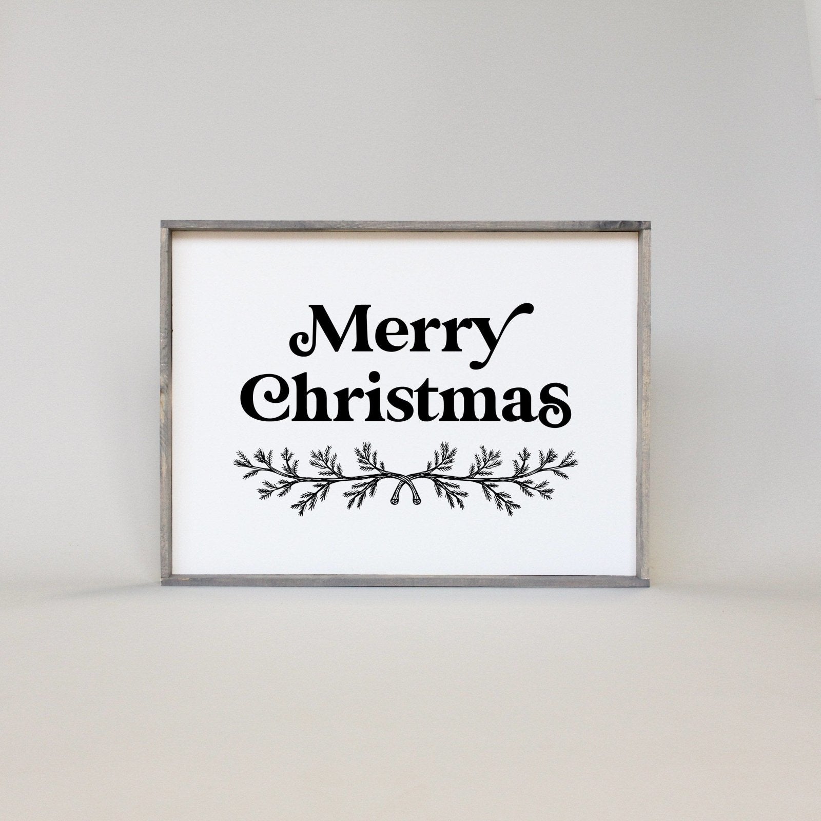 Merry Christmas Large | Wood Sign - WilliamRaeDesigns