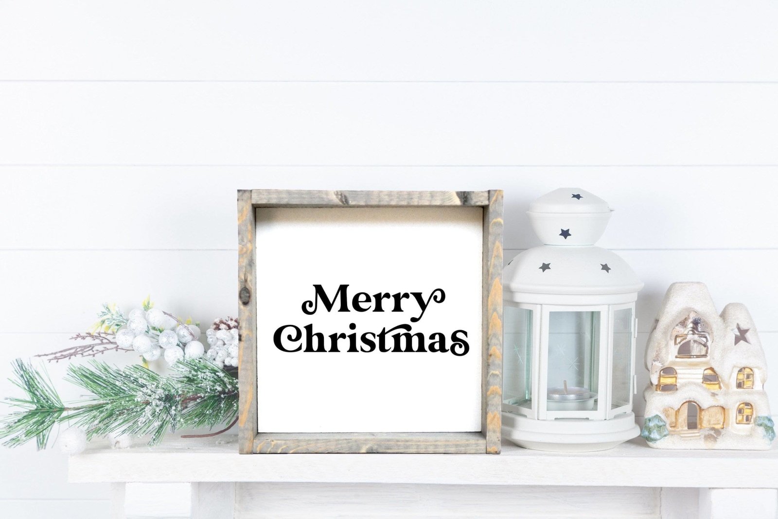 Merry Christmas | Mini Wood Sign - WilliamRaeDesigns